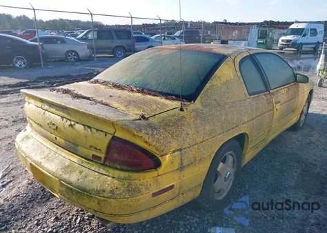 1998 Chevrolet Monte Carlo Z34 из США, поврежденный, VIN 2G1WX12K5W9160960